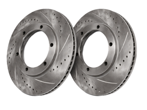 Dischi freno anteriori forati (coppia). Porsche 911 / 930 / 924 / 944 - 477405083D, 91135104120 - 911 351 041 20 rd